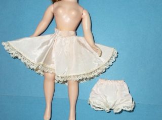 1950s Madame Alexander Cissette 9.  5 " Doll Pink Half Slip & Panties