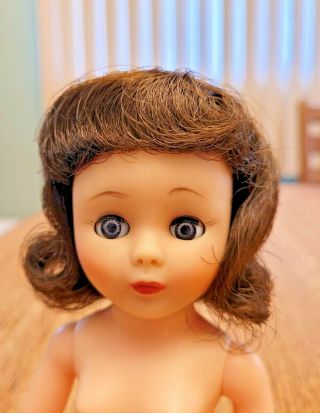 Vintage American Character 10.  5 " Toni Brunette Ready To Dress