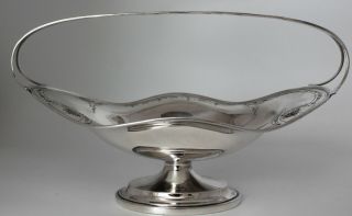 Sterling Silver Center Piece Basket By Frank M.  Whiting Very Large