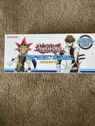 Yu - Gi - Oh Konami Speed Duel Trading Card Game Deck Open Box All Cards