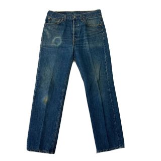 Vtg Levis 501 Mens Denim Blue Jeans Distressed Size 33 Measure 32x30 Usa Made