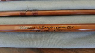 Vintage Orvis Impregnated Battenkill Fly Rod - 8 1/2 