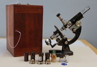 Swift & Son Vintage Universal Technical Petrographic Polarizing Microscope C1930