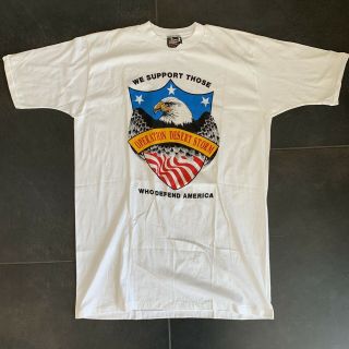 Vintage Operation Desert Storm We Support Those Who Defend America Xxl