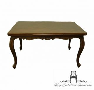Vintage Antique Walnut Louis Xvi French Provincial 94 " Dining Table W.  Draw L.