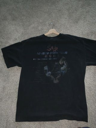 Sade Vintage Lovers Rock Tour 2001 Size XL Rap Tee 2