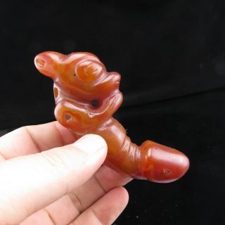 China,  Jade,  Hongshan Culture,  Hand Carving,  Jade,  Apollo Penis,  Pendant A (510)