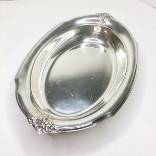 Wilcox International Silver Co Oval Serving Dish 112 Vintage Silver Plate Tray