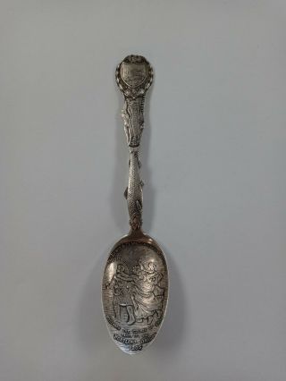 Lewis & Clark Centennial Exposition Portland Oregon 1905 Silver Spoon