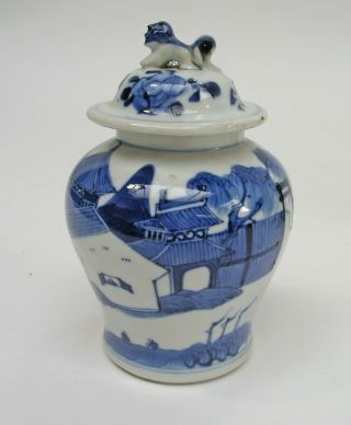 6 VARIOUS CHINESE BLUE & WHITE EXPORT PORCELAIN VASES 18th/19th century.  a/f. 6