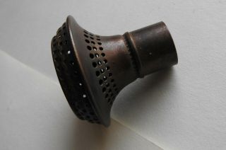 Antique B & H Kerosene Oil Lamp Flame Spreader - Pat ' d 1889 2