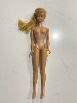 Vintage Midge Barbie 1962 Blonde Pony Tail - Hair