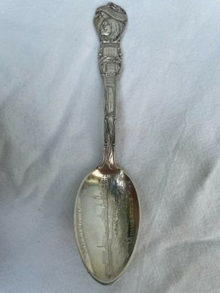 Watson Sterling Silver Souvenir Spoon Milling District Minneapolis Minnesota