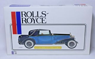Pocher 1/8 Scale 1932 Rolls Royce Phantom Ii Sedanca Coupe Model Kit