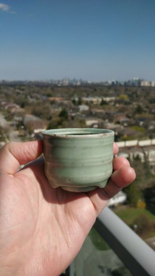 Antique Chinese Porcelain Longquan Celadon Glazed Incense Burner Censer Pot