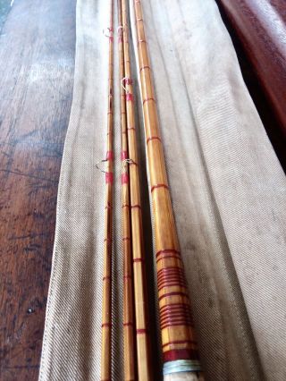 Pre - 1900 Leonard Bamboo Fly Rod 9’ 3/2 4/5.  Df