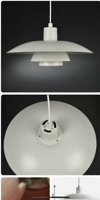 Poul Henningsen Ph 4/3 And Ph5 Pendant Lamps By Louis Poulsen