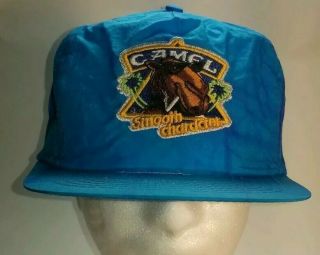 Vintage 1980s Joe Camel Cigarette Tobacco Smooth Character Snapback Hat