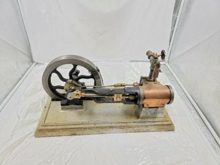 Antique Early 1900’s Cast Iron Live Steam Engine Model