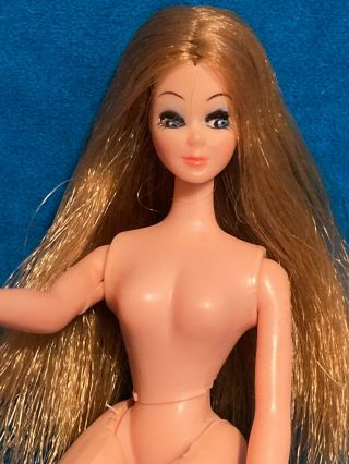 Topper Majorette Dawn Doll A11a Nude Loose Strawberry Blonde No Blue Knees