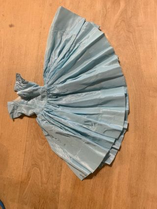 Untagged Madame Alexander Cissy Aqua Taffeta Doll Dress