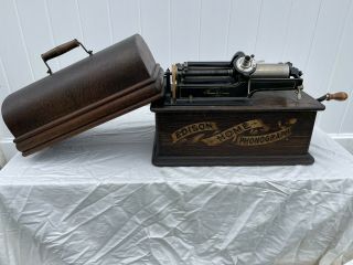 Antique Edison Home Cylinder Phonograph Model A