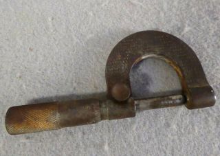 Brown And Sharpe Mfg.  Co.  No.  17 Micrometer Antique Machinist 