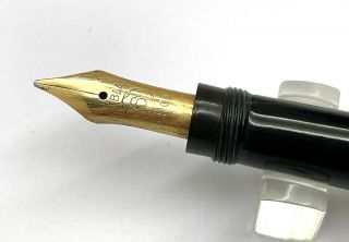 Antique Mont Blanc N°6 Safety Hard Rubber Fountain Pen,  Germany (S337) 6