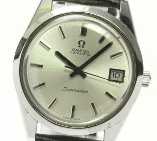 Omega Seamaster Date Cal.  1012 Antique Silver Dial Automatic Men 
