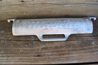 Vintage Maytag Wringer Washer Cast Iron Embossed Roller Cover Rustic Industrial