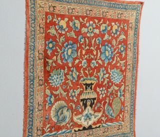 EXCEPTIONAL,  STUNNING ANTIQUE KALAMKARI PALAMPORE HANDCRAFTED TEXTILE ART 1800s 3