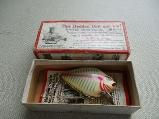 Heddon Silver Shore 740 Punkinseed In The Correct Box W/paper
