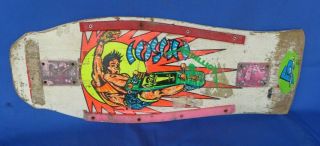 80s Vintage Hosoi Rocket Air Hammerhead Skateboard Deck