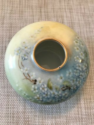 Antique Limoges China Hair Receiver T & V France Hand Painted