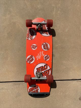 Vintage 80’s Santa Cruz Multi Dot R/s C Skateboard Deck Powell Peralta Hawk
