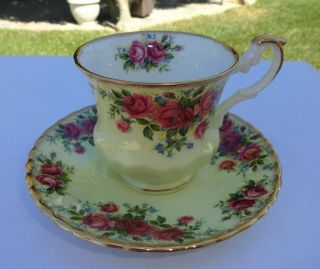 Vintage Royal Patrician Tea Cup And Saucer