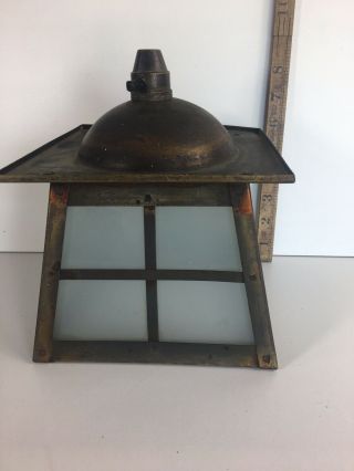 Antique French Art Deco Lantern
