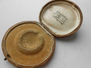 Lovely Antique Watch Pendant Rings Jewellery Jewelry Display Box Gilbert William