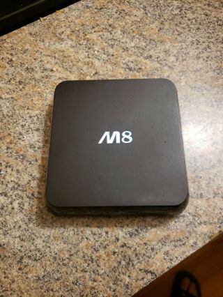 M8 Ott Android Player Streaming Tv Box No Remote Or Power Supply