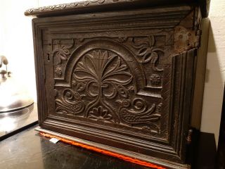 Small Antique 17th Century Cabinet Cupboard Box