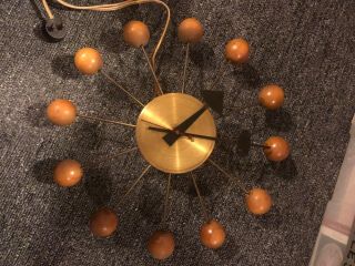 Vintage George Nelson Ball Clock Howard Miller