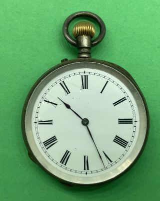 Antique Sir John Bennett London Pocket Watch Fine Silver Case Spare Repairs
