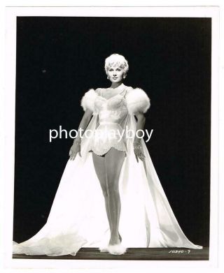 Rhonda Fleming Sexiest Negligee Bride Orig Cheesecake Pinup Movie Portrait 1957
