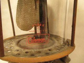 Antique Coleman Quick - Lite Lantern Dual Burner - 3 - 1910 USFS 3