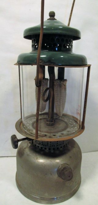 Antique Coleman Quick - Lite Lantern Dual Burner - 3 - 1910 USFS 5
