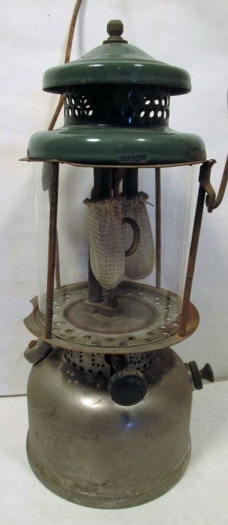 Antique Coleman Quick - Lite Lantern Dual Burner - 3 - 1910 USFS 6