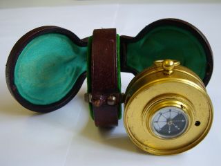 Stanley Of London Double - Sided Pocket Barometer,  Altimeter Compass Compendium