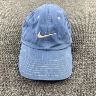 Vintage Nike Baseball Golf Hat Strapback Embroidered Swoosh Cotton Dad Cap