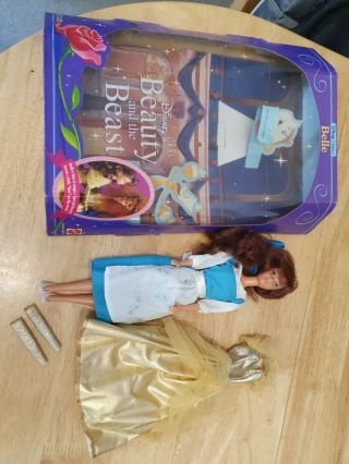 Vintage Disney Belle Beauty And The Beast Doll 1991