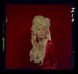 1964 Bunny Yeager Color NegativeTransparency Self Portrait Topless Film Sextet 2